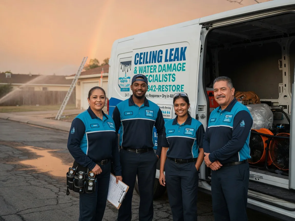 Ceiling Leak Cleanup company in Coalport, PA