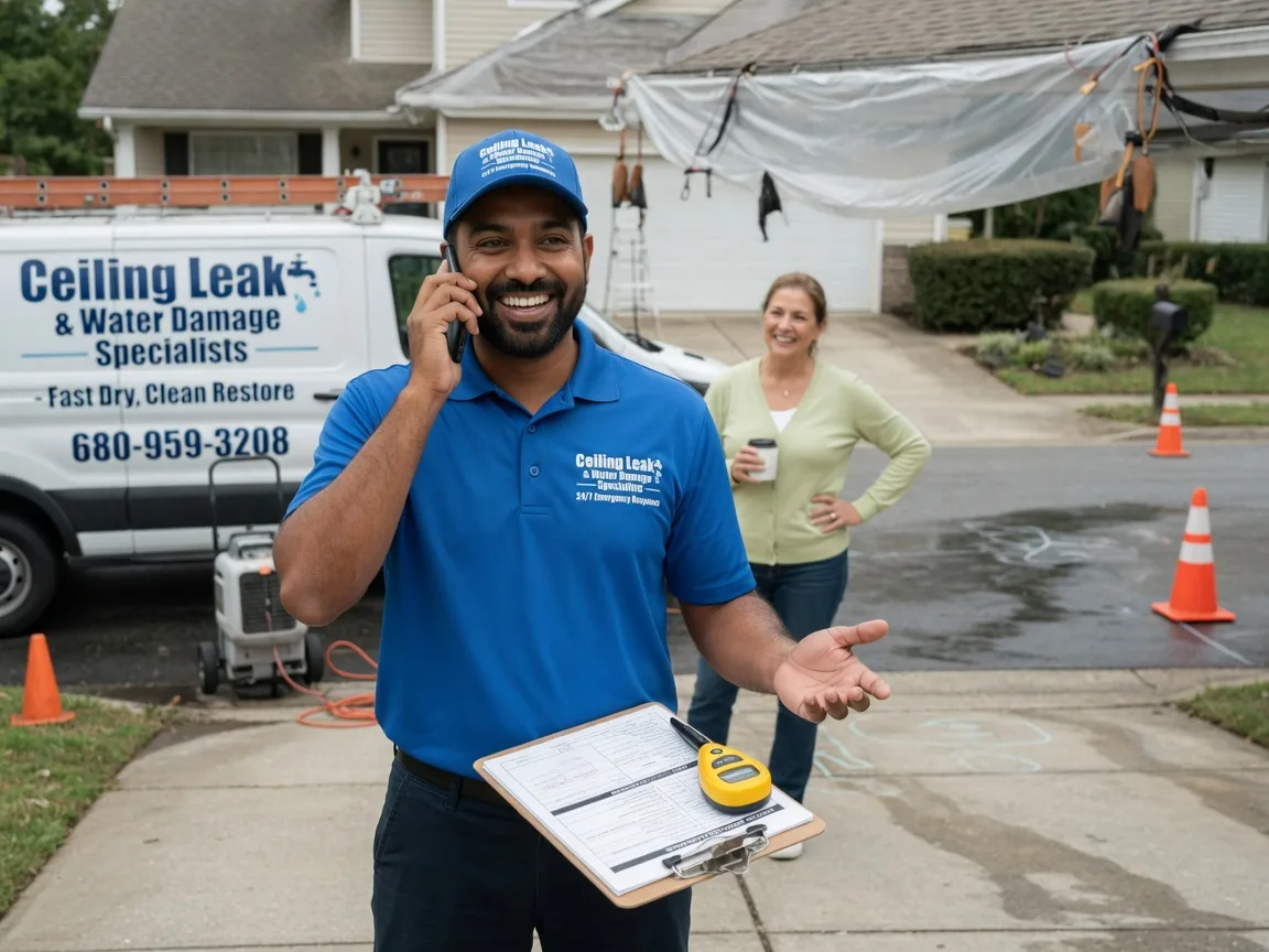 Ceiling Leak Cleanup Coalport, PA FAQs